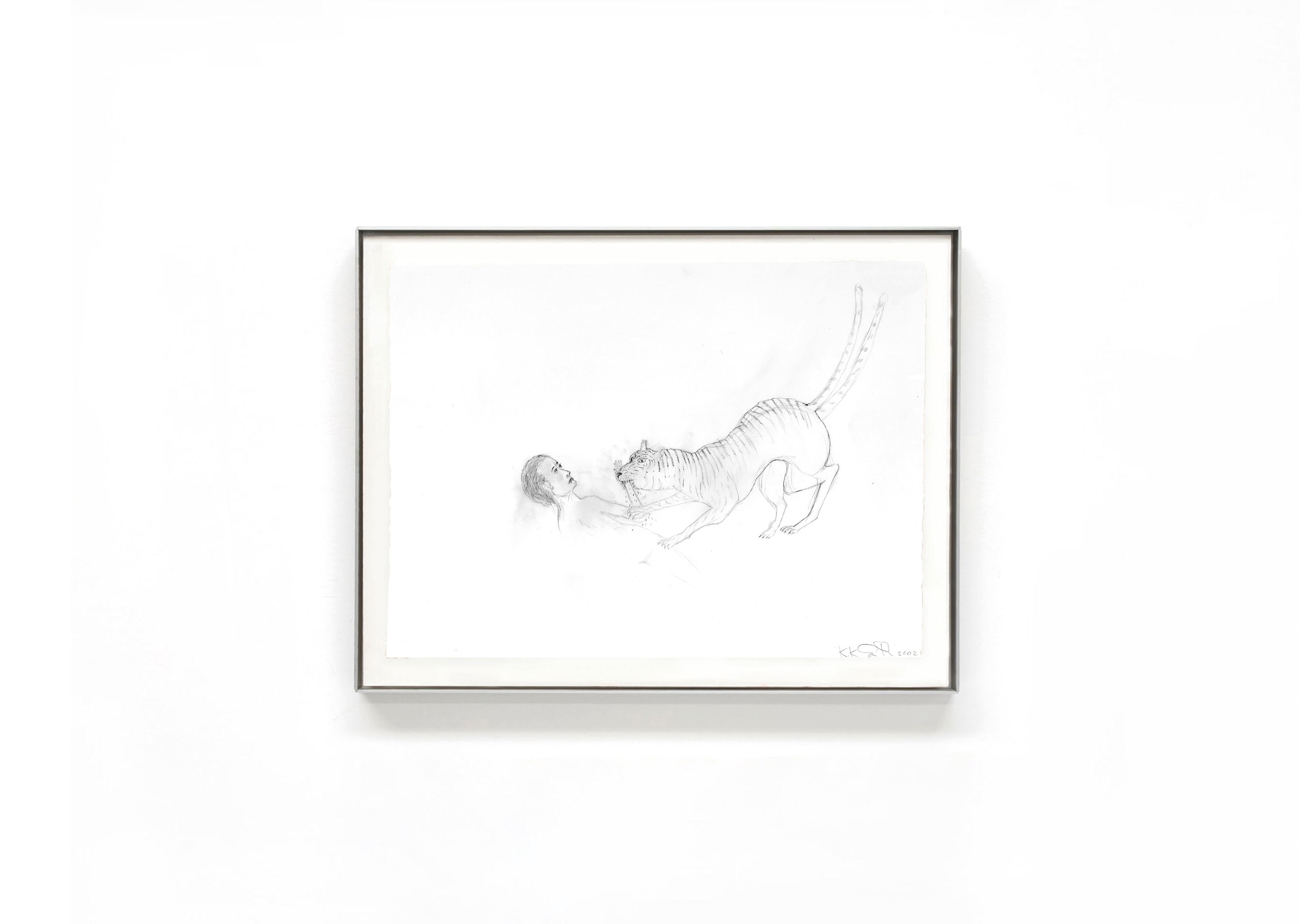 oeuvre Tiger Biting Forearm Kiki Smith